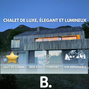 Élégant chalet contemporain - sauna - piscine -10p